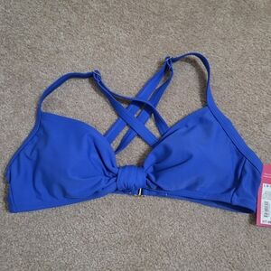 Xhilaration Blue Bikini Top